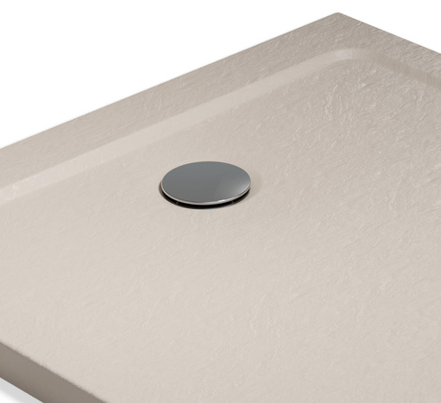 Brodzik akrylowy 120x100 Radaway Doros D Compact Stone kaszmirowy