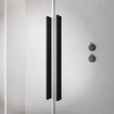 Czarne drzwi Radaway Furo Black DWD 140 10108388-54-01, 10111342-01-01