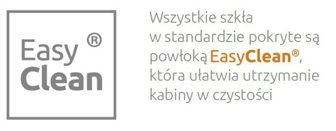 Prysznic walk-in 80 miedź szczotkowana Radaway Modo New Brushed Copper II z wieszakiem