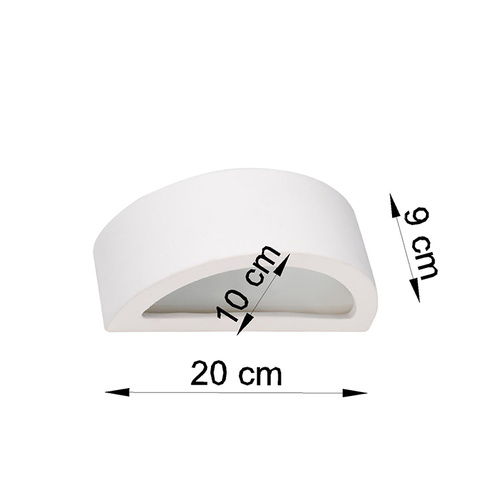 Kinkiet Ceramiczny ATENA 20