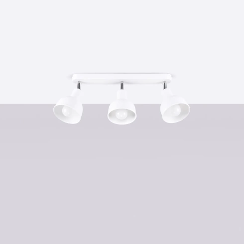 Plafon ELBA 3 biały