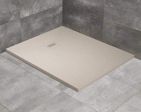 Brodzik kaszmirowy konglomerat Radaway Kyntos F 130x80