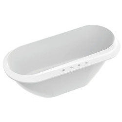 Wanna wolnostojąca Sanitti Otto 168 cm biały połysk