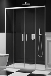 Drzwi prysznicowe 170 Radaway Idea White DWD białe 387127-04-01