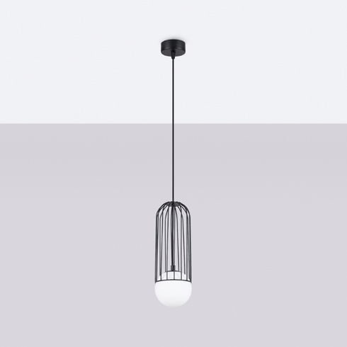 Lampa wisząca BRINA 1 czarna