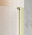 Drzwi złoto szczotkowane 70 Radaway Nes Brushed Gold DWB Prawe
