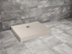 Brodzik akrylowy 100x90 Radaway Doros D Compact Stone kaszmirowy