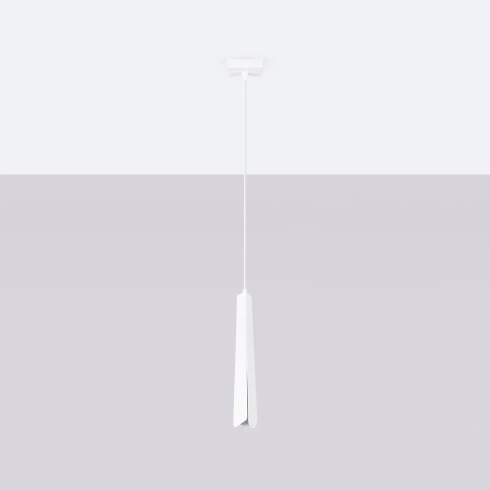 Lampa wisząca PRYSM 1 biała