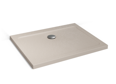 Brodzik akrylowy 90x80 Radaway Doros D Stone kaszmirowy