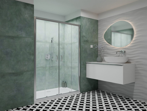 Drzwi wnękowe prysznicowe 180 Radaway Premium Plus DWD 33373-01-08N