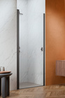Drzwi szczotkowany gunmetal Radaway Nes Brushed GunMetal DWJ I 80 Lewe