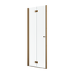 Drzwi miedź szczotkowana Radaway Nes Brushed Copper DWB 80 Lewe