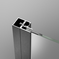 Profil poszerzający +20mm Radaway NES GunMetal P01-276200092