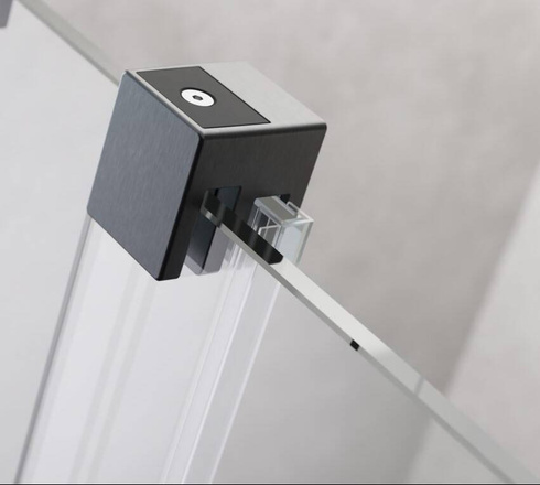 Drzwi prysznicowe 120 Radaway Furo SL Brushed GunMetal DWJ lewe