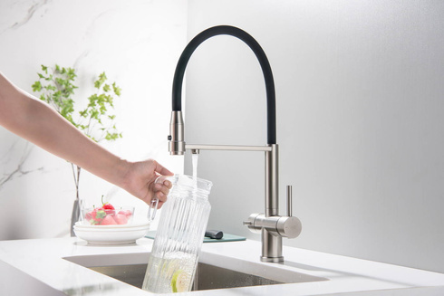 Bateria kuchenna Blue Water TUSAR kolor STALI