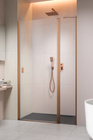 Drzwi prysznicowe Radaway Nes Brushed Copper DWJ II 80 miedź prawe