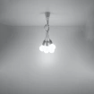 Lampa wisząca DIEGO 5 biała