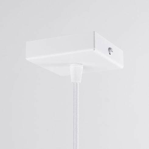 Lampa wisząca PRYSM 1 biała