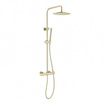 Zestaw termostatyczny prysznicowy natynkowy BOSTON BOS-ZKPN.400 TERMO ZŁOTO SZAMPAŃSKIE