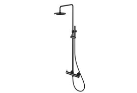 Zestaw prysznicowy Kohlman Axel Black QW276AB