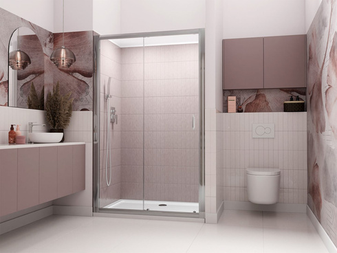 Drzwi wnękowe prysznicowe 120 Radaway Premium Plus DWJ 33313-01-01N