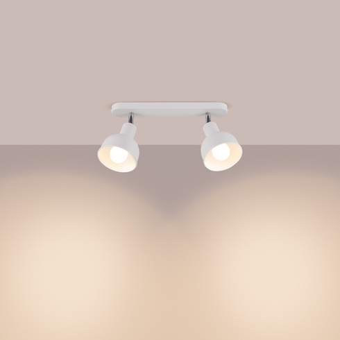 Plafon ELBA 2 biały