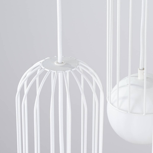 Lampa wisząca BRINA 3P biała