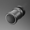 Kabina składana Radaway Nes Brushed GunMetal KDD B 90x100