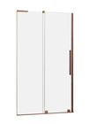 Drzwi prysznicowe 120 miedź Radaway Furo SL Brushed Copper DWJ lewe