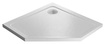 Brodzik pięciokątny Radaway Doros PT Stone biały 90x90 SDRPT9090-01-04S