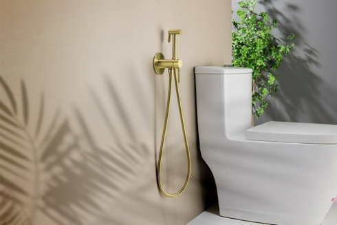 System bidetowy podtynkowy BOSTON BOS-BBP.040 ZŁOTO SZAMPAŃSKIE