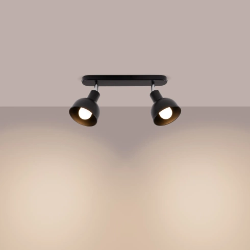 Plafon ELBA 2 czarny