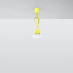 Lampa wisząca DIEGO 3 żółta