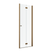 Drzwi miedź szczotkowana Radaway Nes Brushed Copper DWB 70 Prawe