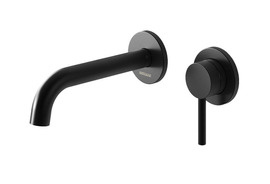 Bateria umywalkowa podtynkowa Kohlman Axel Black QW180AB