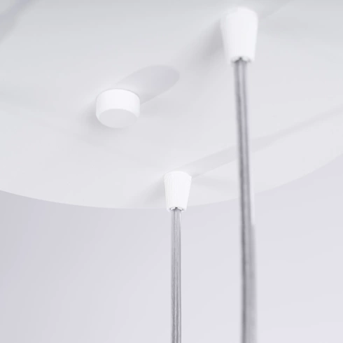 Lampa wisząca LIRO 3P biały