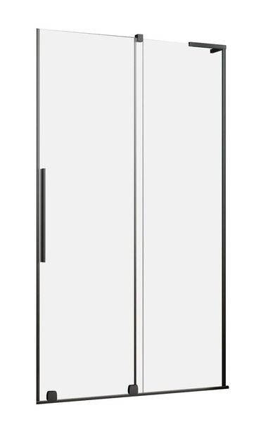 Drzwi prysznicowe 100 Radaway Furo SL Brushed GunMetal DWJ prawe