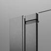 Kabina składana Radaway Nes Brushed GunMetal KDD B 90x100