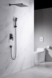 Zestaw prysznicowy podtynkowy Blue Water Toronto TOR-ZKP.150 CZARNY MAT