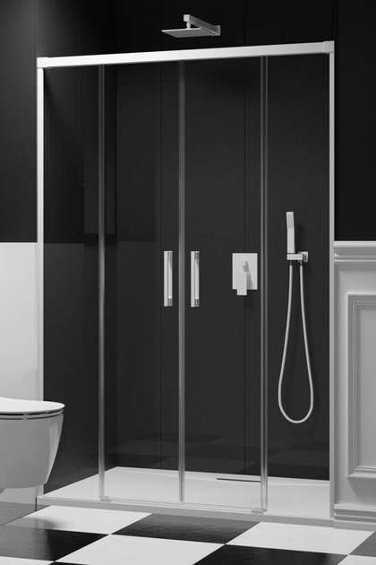 Drzwi prysznicowe 170 Radaway Idea White DWD białe 387127-04-01