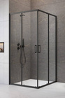 Kabina prysznicowa czarna 80x80 Radaway Premium Pro Black KDD