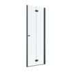 Drzwi składane szczotkowane Radaway Nes Brushed GunMetal DWB 70 prawe