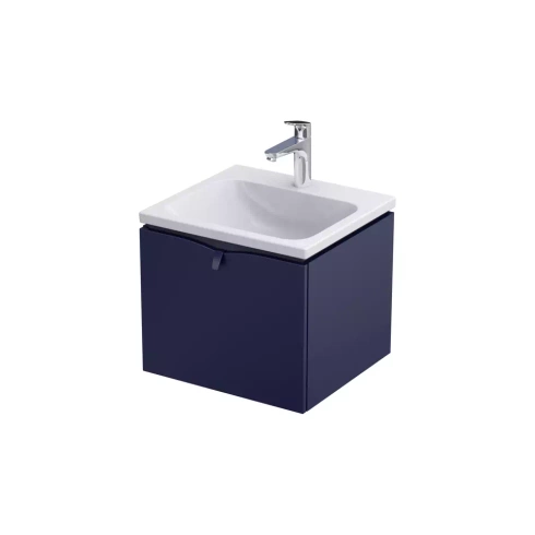Szafka łazienkowa Oristo Siena OR45-SD1S-50-14 granatowy mat