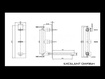 Bateria umywalkowa podtynkowa Kohlman Excelent QW196H