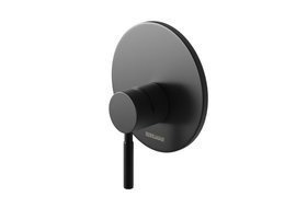 Bateria prysznicowa podtynkowa Kohlman Roxin Black QW220RB