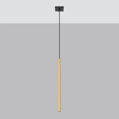 Lampa Wisząca PASTELO 1 złoty połysk