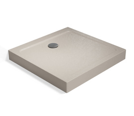 Brodzik kwadratowy 90x90 kaszmir Radaway Doros C Compact Stone