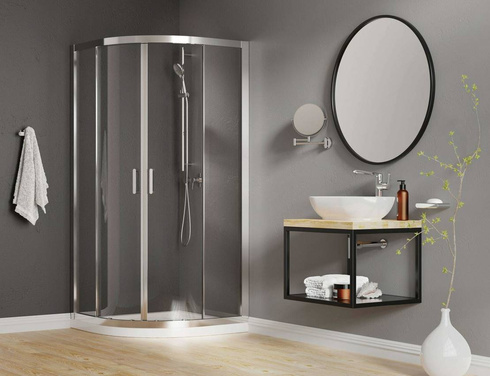 Bateria umywalkowa wysoka Deante Arnika BQA_020K chrom połysk