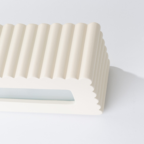 Kinkiet ceramiczny RIGATA beżowy