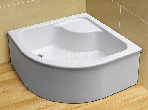 Brodzik łazienkowy Radaway Naxos A 80x80 półokrągły  SBA8841-1